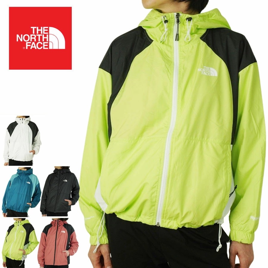 ノースフェイス THE NORTH FACEレディース ジャケットW HYDRENALINE JKT2トーン 切替 ナイロンジャケットブラック ブルー ホワイト