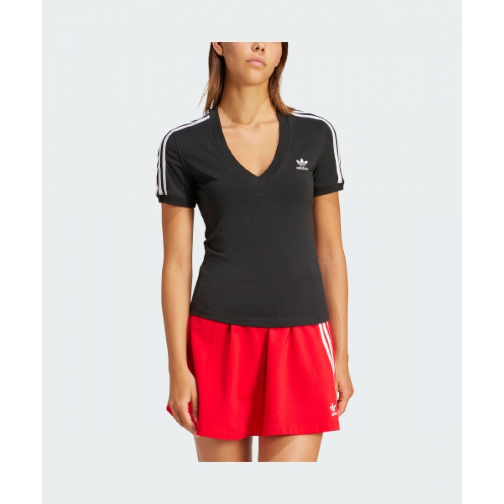 アディダス 3S Vネックスリムティーシャツ IU2416