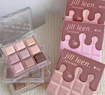 Qoo10] Jill Leen チョコレートシリーズ 9色アイシャドウ : ポイントメイク
