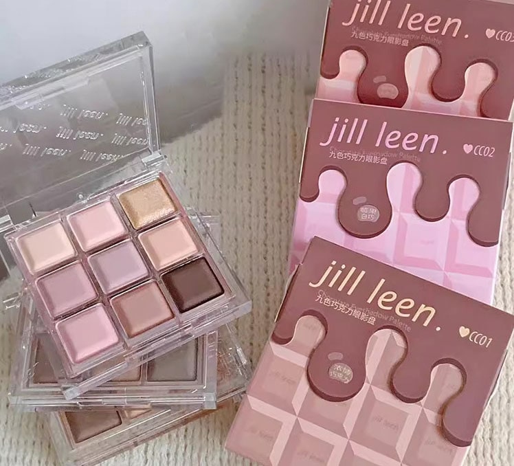 アイシャドウまとめ売り Qoo10] Jill Leen チョコレートシリーズ 9色アイシャドウ : ポイントメイク