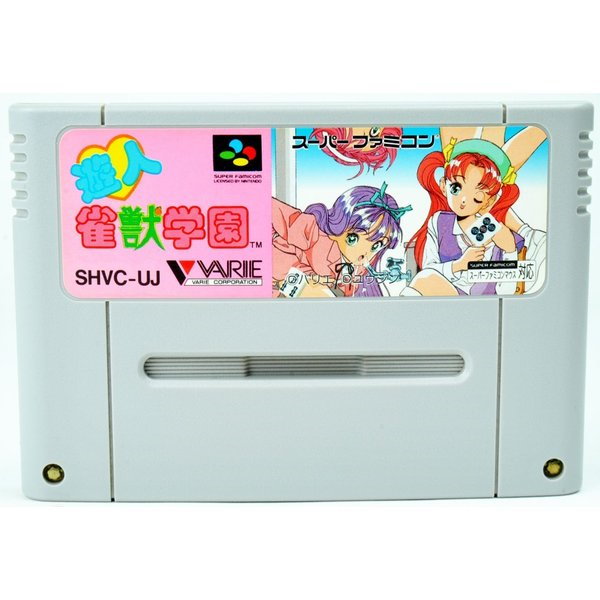 スーパーファミコン ソフト 遊人 雀獣学園 SFC - テレビゲーム