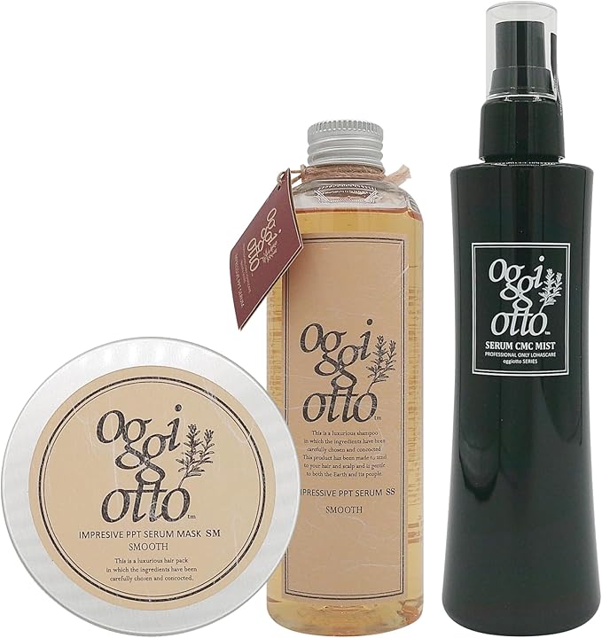 oggi otto インプレッシブPPTセラム スムースシャンプー&マ