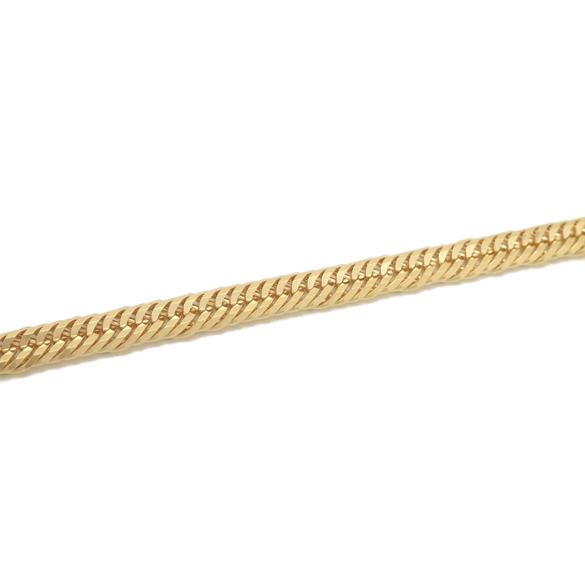 キヘイ ネックレス K18 18金 ゴールド 11.4g 45.0cm YG 12面T トリプル Mカット 日本造幣局検定マーク入り 10g 前