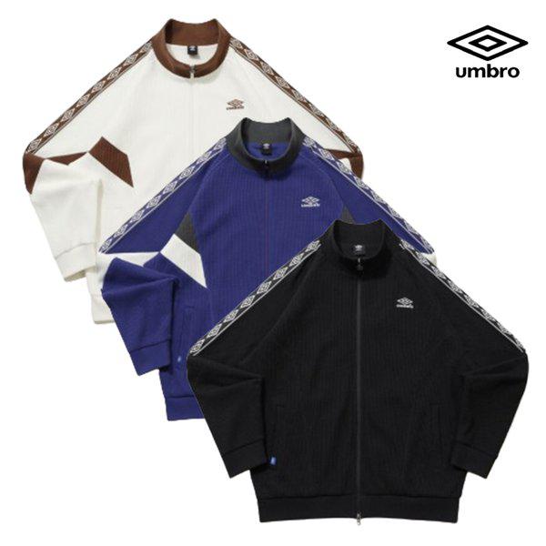 [] 26SS 店舗版 共用 カラーブロック ワッフル トラック ジャケット UR124CFT11