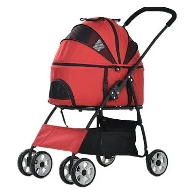 【限定大特価】ペットカート 分離式 耐荷重15 取り外し可能 折りたたみ 多頭 小型犬 猫 軽量 組立簡単 工具