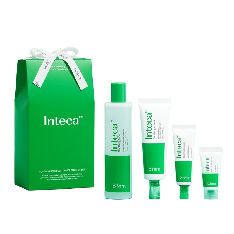 【単独企画】インテカ水分鎮静キット（トナー200ml ＋ クリーム80ml）
