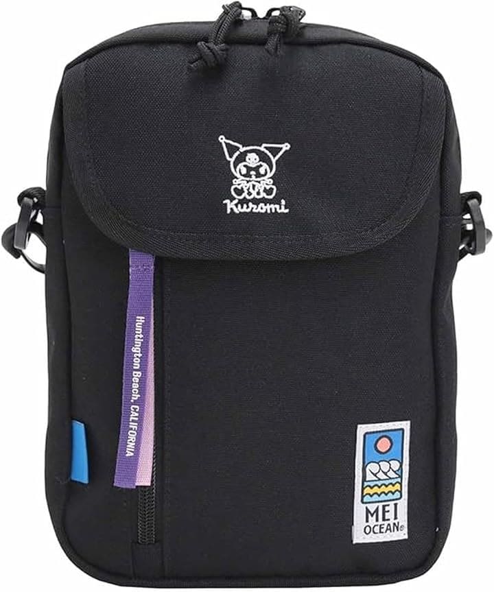 ショルダーバッグ キャラクターコラボ・縦型 mini Shoulder bag 斜め掛け カジュアル(クロミ, Free Size)