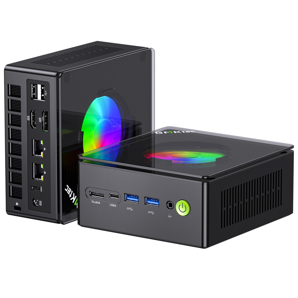 GMKtecジーエムケーテック 超小型 デスクトップパソコン NucBox K11(Windows 11 Pro/AMD Ryzen 9 8945HS/メモリ 32GB/SSD 1TB/VESA)