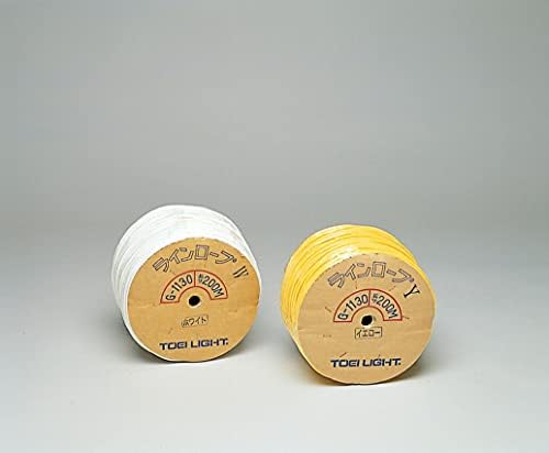 TOEI LIGHT(トーエイライト) ラインロープ白 G1130W G1130W