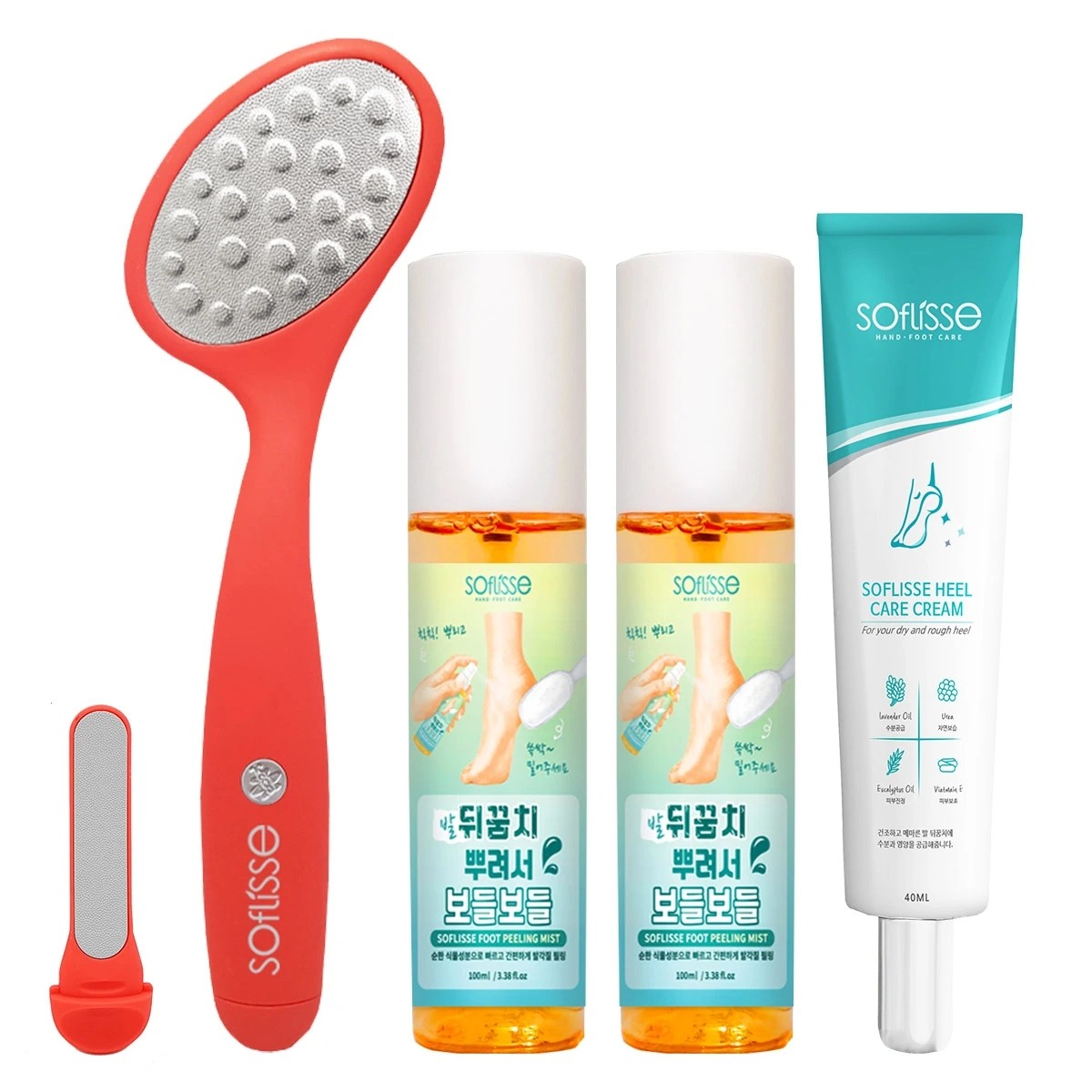 ソフリス トリプルフットファイル フットケアセット
