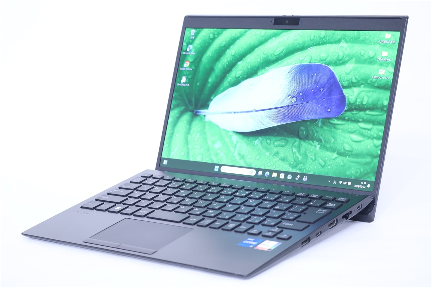 即配 良品 2022年モデル 12世代Corei5 VAIO Pro PG VJPG218 i5-1235U 16G 256G 13.3FHD Wi-Fi6 Office バッテリー良 ABA評価