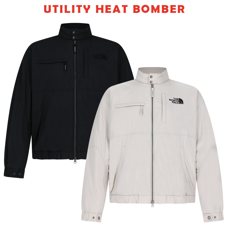 韓国正規品保証 関税負担なしNJ3NR58J UTILITY HEAT BOMBERデイリー 基本 着装 男子 女子 人気 韓国 ファッション 男女共用 アウトドア
