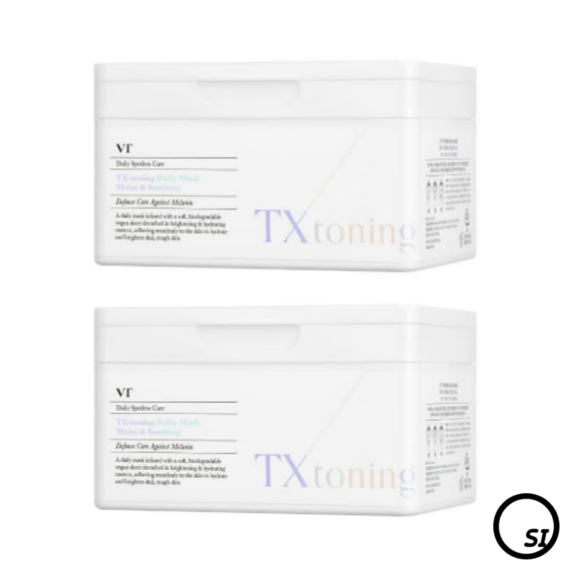 【1+1】ティーエクストーニング デイリーマスク 30枚 x 2個 /トラネキサム酸 色素沈着ケア