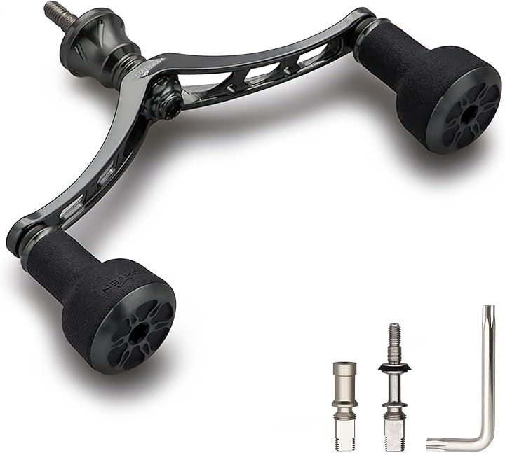 98mm リール ハンドル シマノ SHIMANO ダイワ DAIWA 通用 スピニングリール TPE Series(ダークグレー(22STELLA/23AIRI) 6,347円