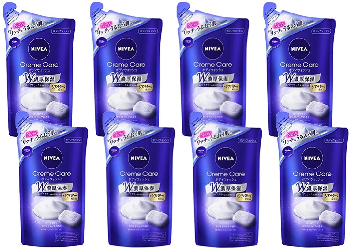 8個セット クリームケアボディーウォッシュ ヨーロピアンソープつめかえ用 360ml