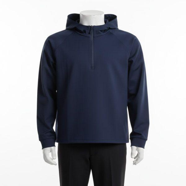 GFORE生産 DOUBLE KNIT QUARTER ZIP HOODIE GMM000019-TWLT ダブルニットクォータージップパーカー 828296