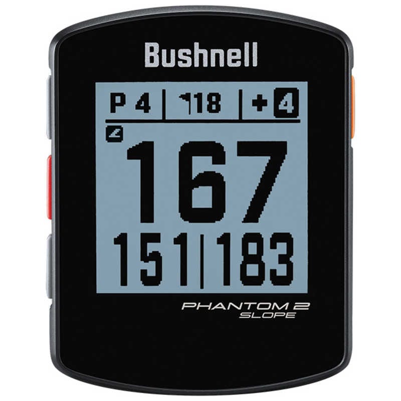 ブッシュネル　GPS ゴルフナビゲーション ファントム2スロープ ブラック　362170A