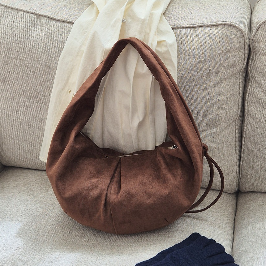 【POAH】エコスエード シャーリング ショルダーバッグ