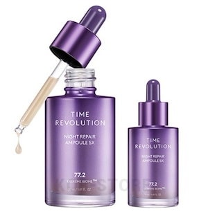 タイムレボリューション ナイト リペア アンプル ファイブエックス 30ml + 15ml セット