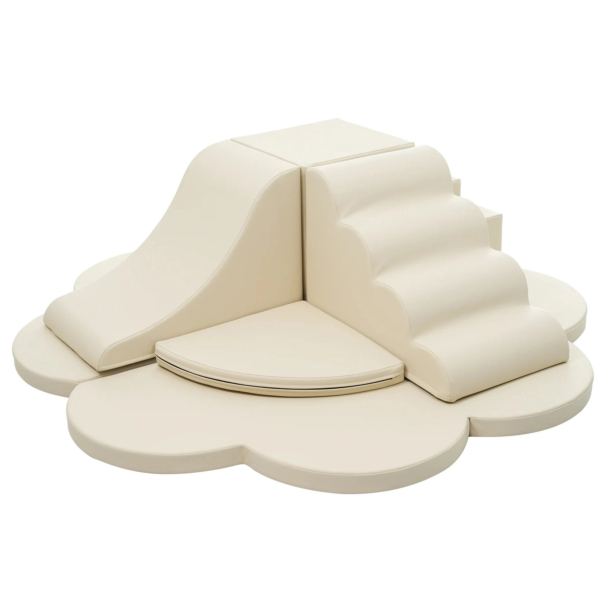 【国内発送】2025新作おもちゃ ソフトブロック アスレチック ブロック クッション 滑り台&階段 布製 玩具 大型 室内 遊具 滑り台 キッズスペース 子供 こども キッズ 幼児 保育園 保育用品