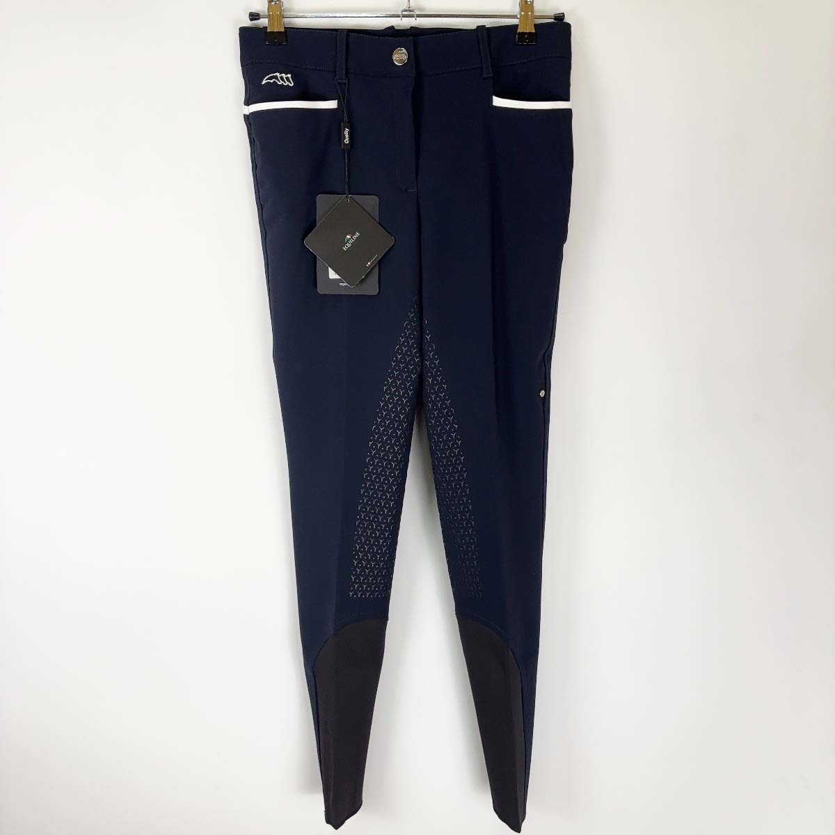 【中古・未使用品】EQUILINE エクイライン EIDACEF フルグリップ キュロット I44 ネイビー N08963 レディース 乗馬 馬術 18,200円