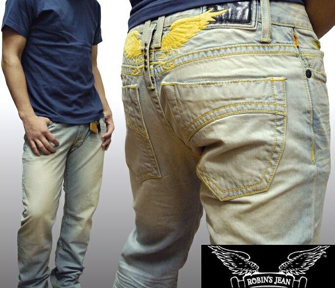 ロビンズジーン メンズ デニム ストレート パンツ ROBIN S JEAN ORG Basic SM.LIT 77 safari サファリ LEON レオン オーシャンズ 掲載 ハイブランド ジーン