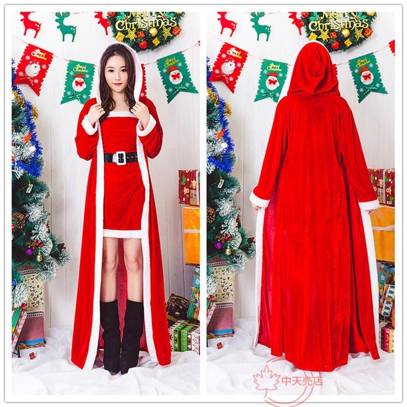 【本日限定】ハロウィン クリスマス マント アパレル コスプレ 仮装 レディース 女性用 レッド セクシー コスチューム cosplay 舞台劇 演出 パーティー Halloween 衣装