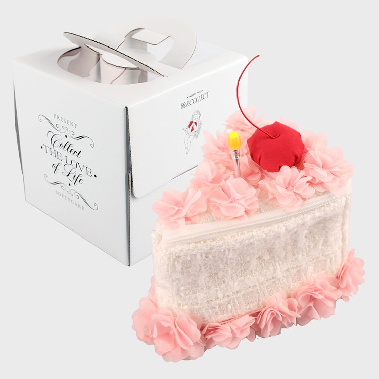 【Life & COLLECT】Softy Cake Pouch ソフトケーキポーチ