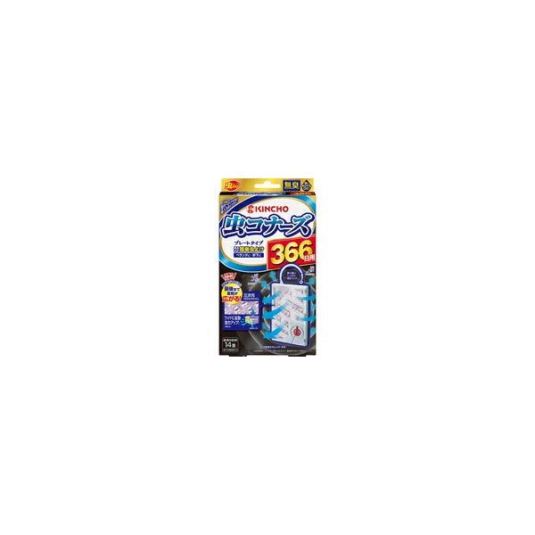 5個セット/虫コナーズ プレートタイプ 366日用 無臭 [大日本除虫菊 虫コナーズ]