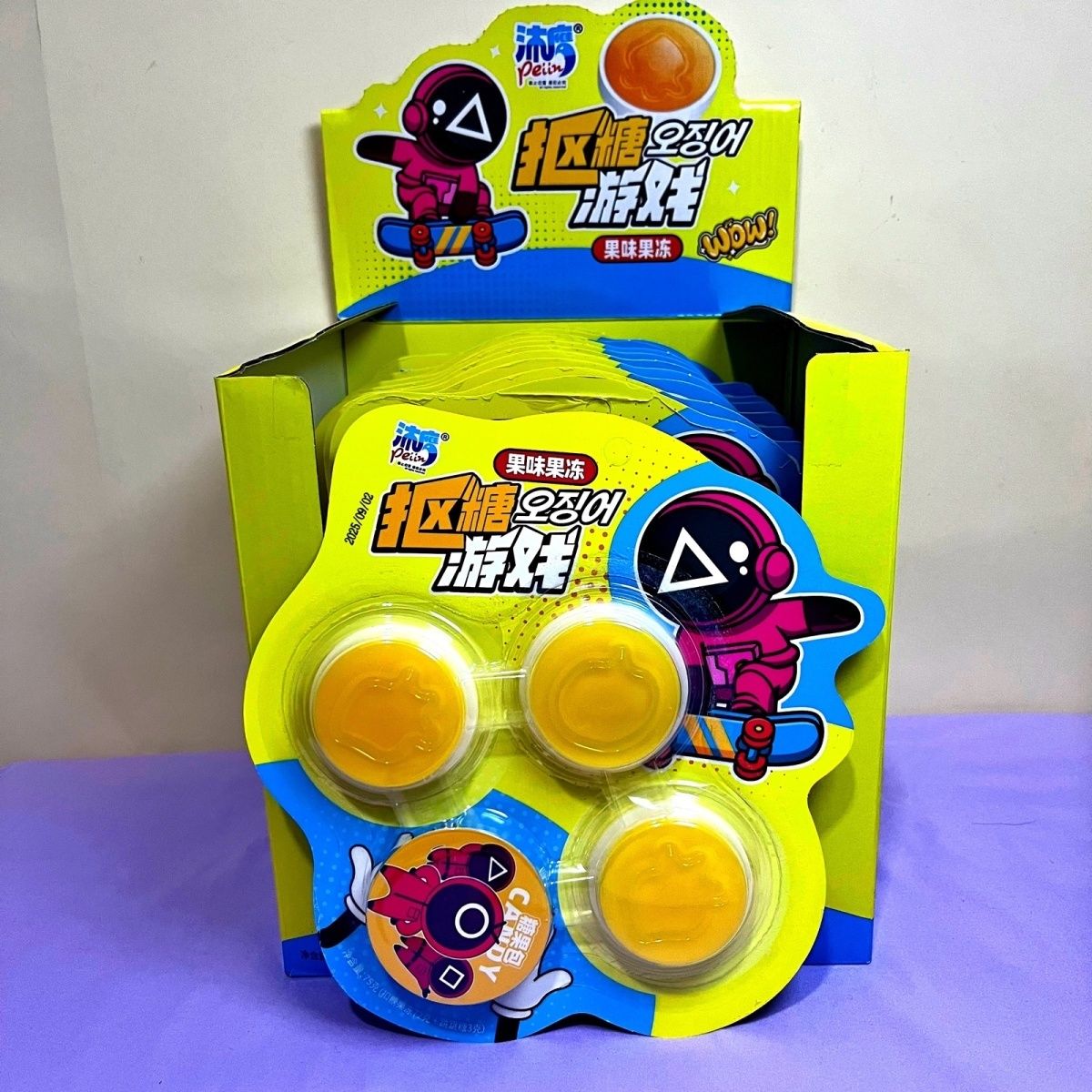 Youtube insで話題卵布丁＆ゼリー風ソフトキャンディ キッズカワイイ造形 ヘルシーおもしろクリエイティブキャンディ