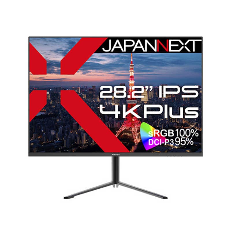 JAPANNEXT　PCモニター [28.2型 /4K+(3840×2560） /ワイド]　JN-282IPS4KP