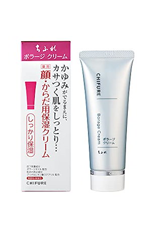 ちふれ 【医薬部外品】ボラージクリーム 80g 無香料 1 個