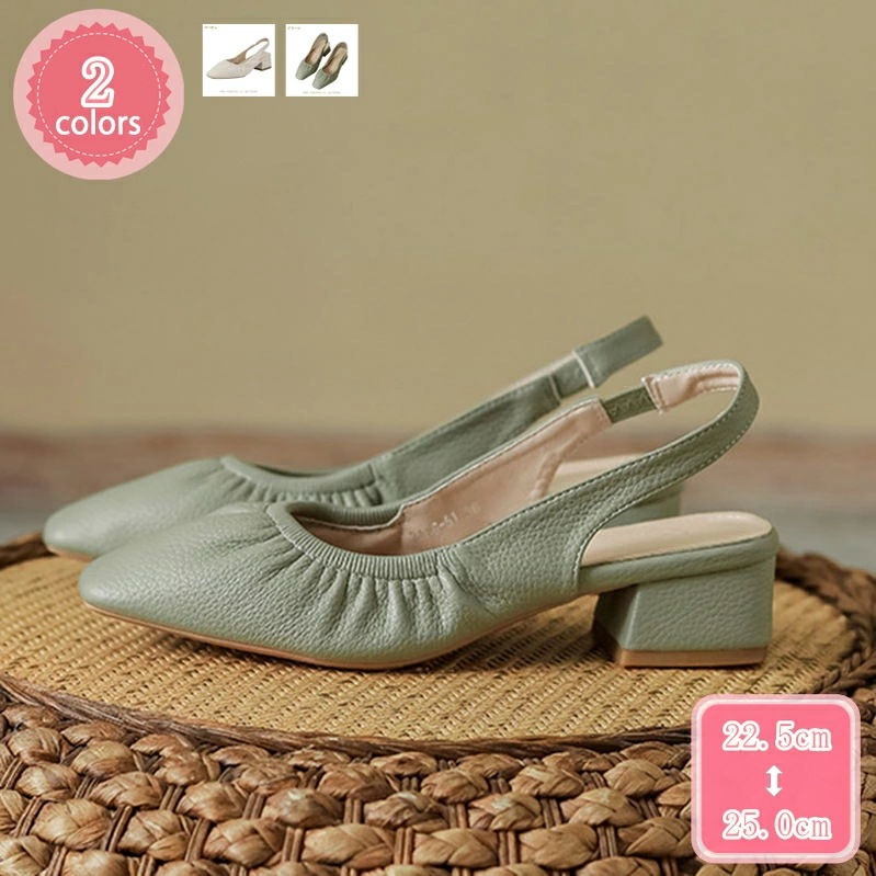 1000円OFFクーポン サンダル バックストラップ ストラップ 美脚 レディース 低反発 安定感 かかとなし パンプス 可愛い 柔らかい 大きいサイズ 黒 4.5cm ローヒール おしゃれ ストラッ