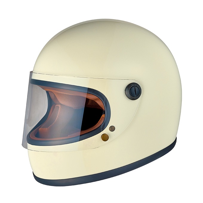 NV Road Racer2　NVロードレーサー2　CARBON HYBRID WHITE/BROWN　艶ケシ仕上げ フルフェィスヘルメット カーボン