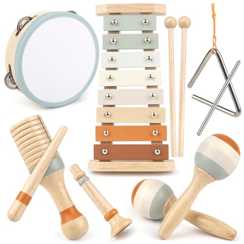 楽器 おもちゃ モンテッソーリ 音楽おもちゃ スーツ 木のおもちゃ 打楽器 1 2 3 4 5 歳誕生日プレゼント女の子 男の子 赤ちゃん 玩具 早期開発 指先の知育 クリスマスプレゼント 子供