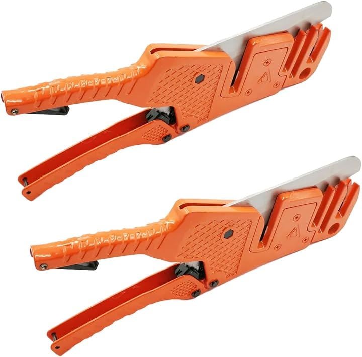 エコアン ダクト カッター 工具 ラチェット 機構 ブレード 切断 ツール パイプ モール ホース チューブ 配線 カバー 塩ビ PVC 2個