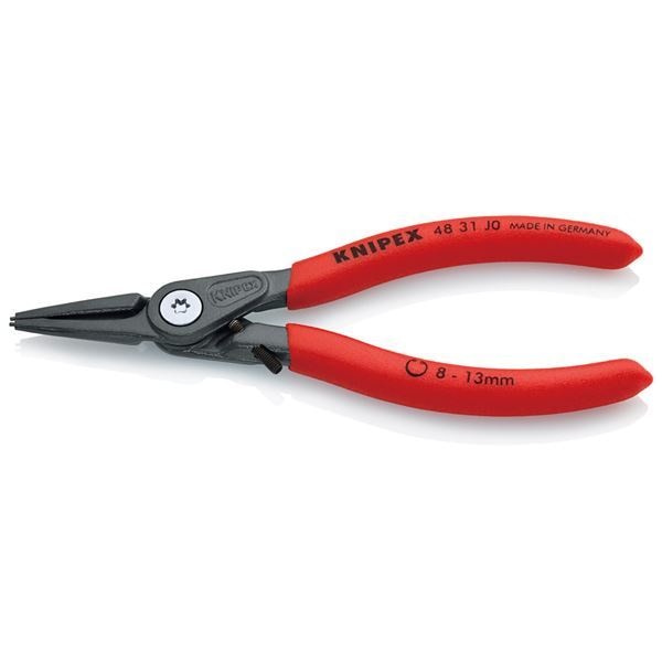 KNIPEX（クニペックス）4831-J0 穴用精密スナップリングプライヤー 直（ストッパ