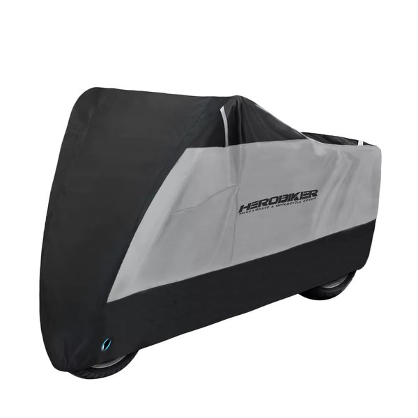 Herobikerオートバイカバーバイカーカバー防水モトバイクスクーターカバーレインコート防塵モト保護 6,367円