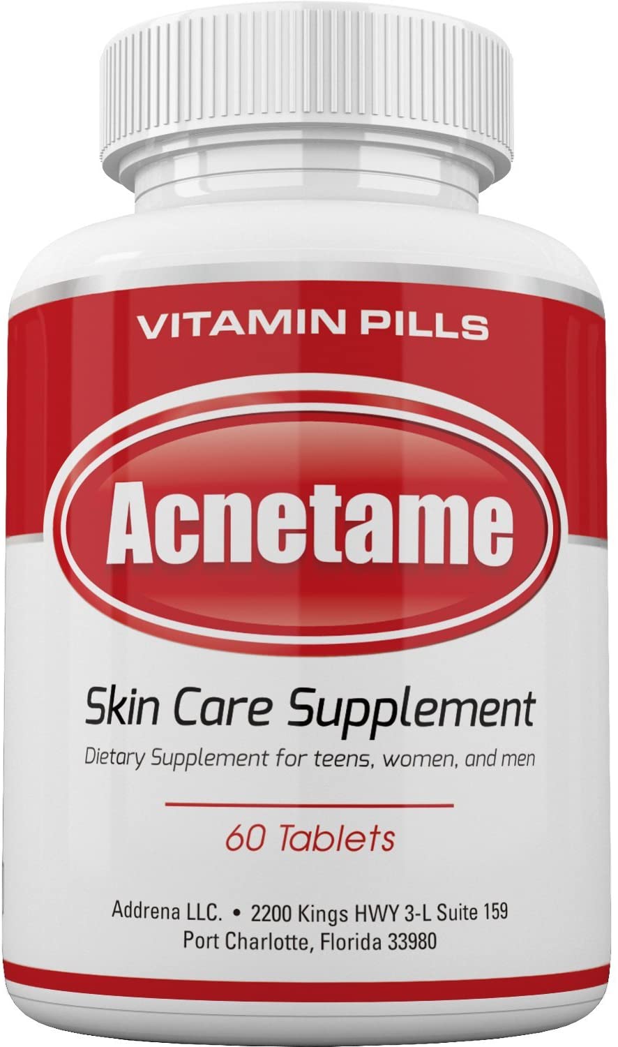 [アメリカ無料直送] [プレミアム商品][満足度上位]Acnetame - ニキビ治療用ビタミンサプ