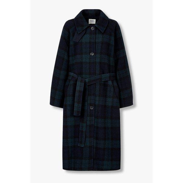 チェック バルマカーン コート 9195411512044