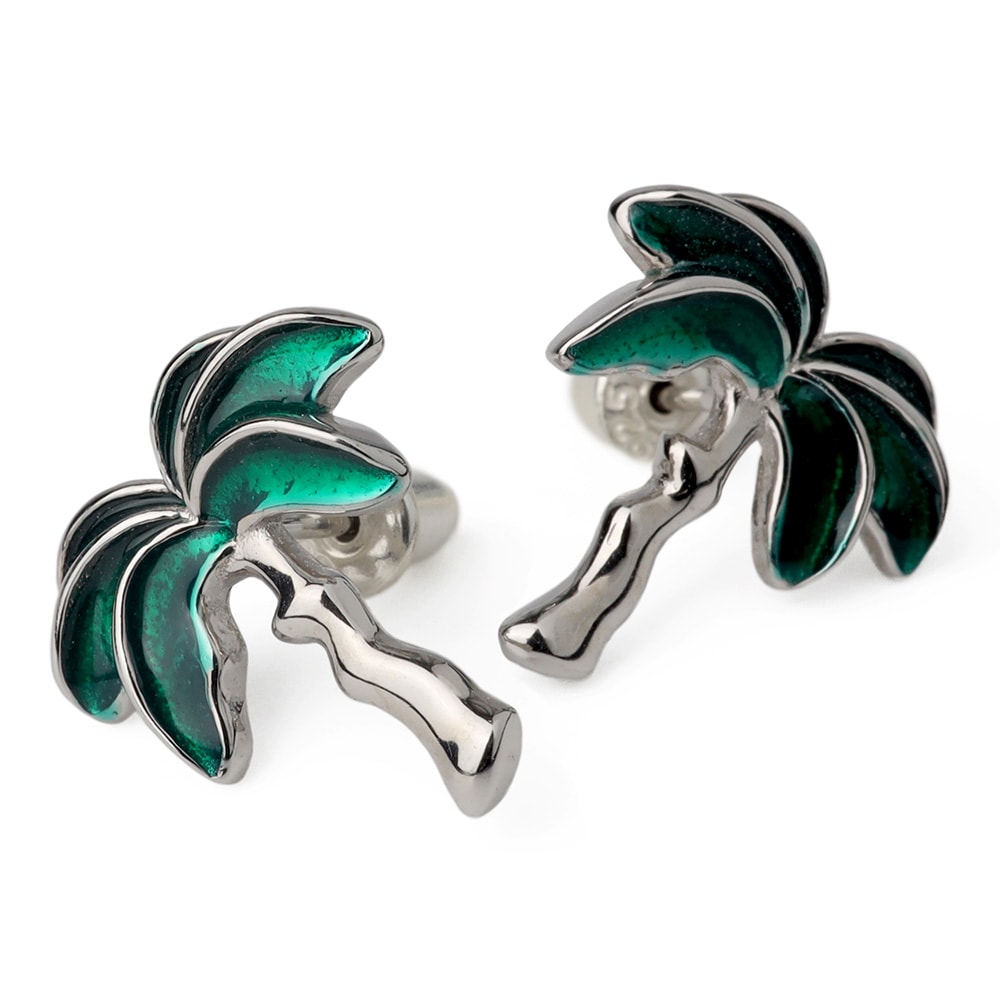 BFF S925 ヤシの木ピアス [bffes003-s]