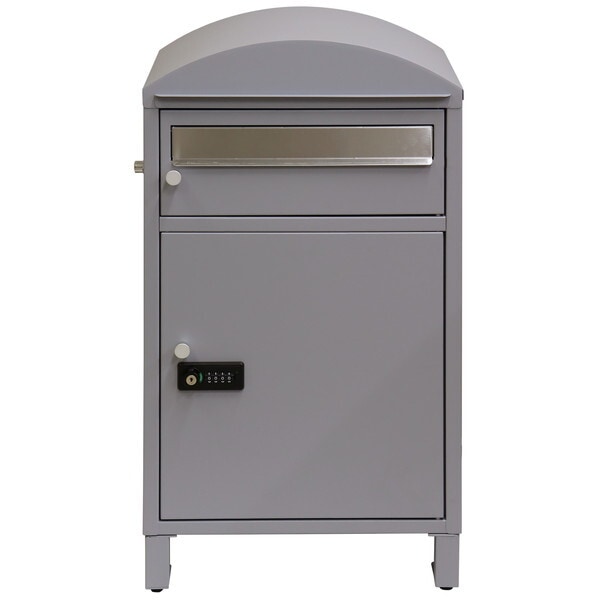 MOJYU PBX-081 宅配ボックス付ポスト Zita-ジータ- クールグレー メーカー直送