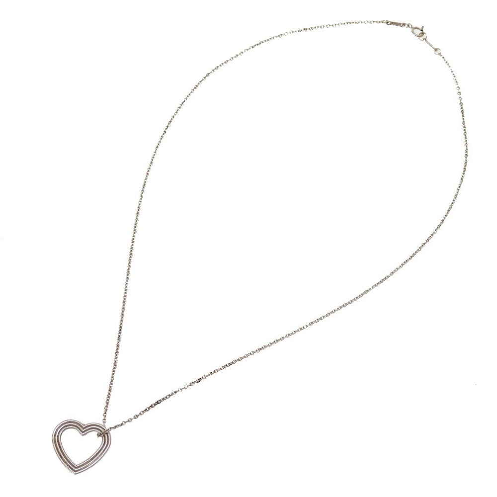 美品 ハート メナード ネックレス シルバー925/シルバー925 シルバー 0084【中古】 レディース