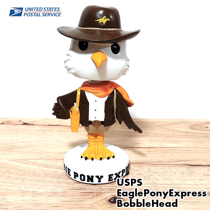フィギュア イーグル アメリカ 郵便局 バブルヘッド USPS キャラクター 首振り 人形 インテリア 置物 UNITED SATES POSTAL SERVICE かわいい アメリカン雑貨 鳥 鷲