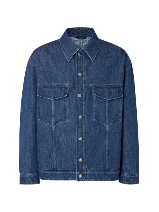 FENDI Men Jacket FW1131 AWMM F0QA2 BLU