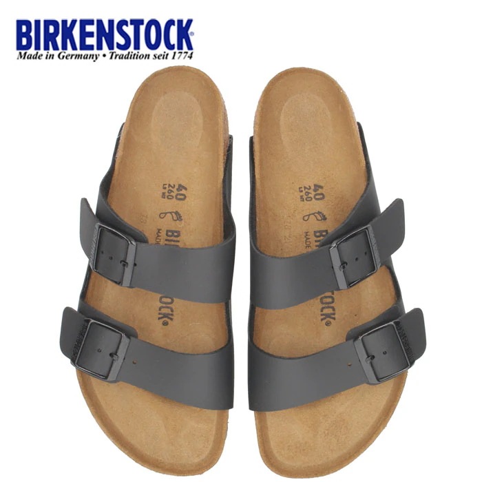 ビルケンシュトック BIRKENSTOCK アリゾナARIZONA 051791 メンズ レディース サンダル ブラック 黒 幅広 レギュラー