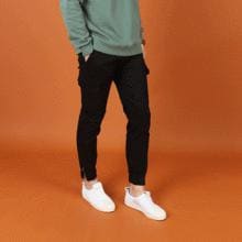 WMZ裾ジッパーポイントジョガーパンツ