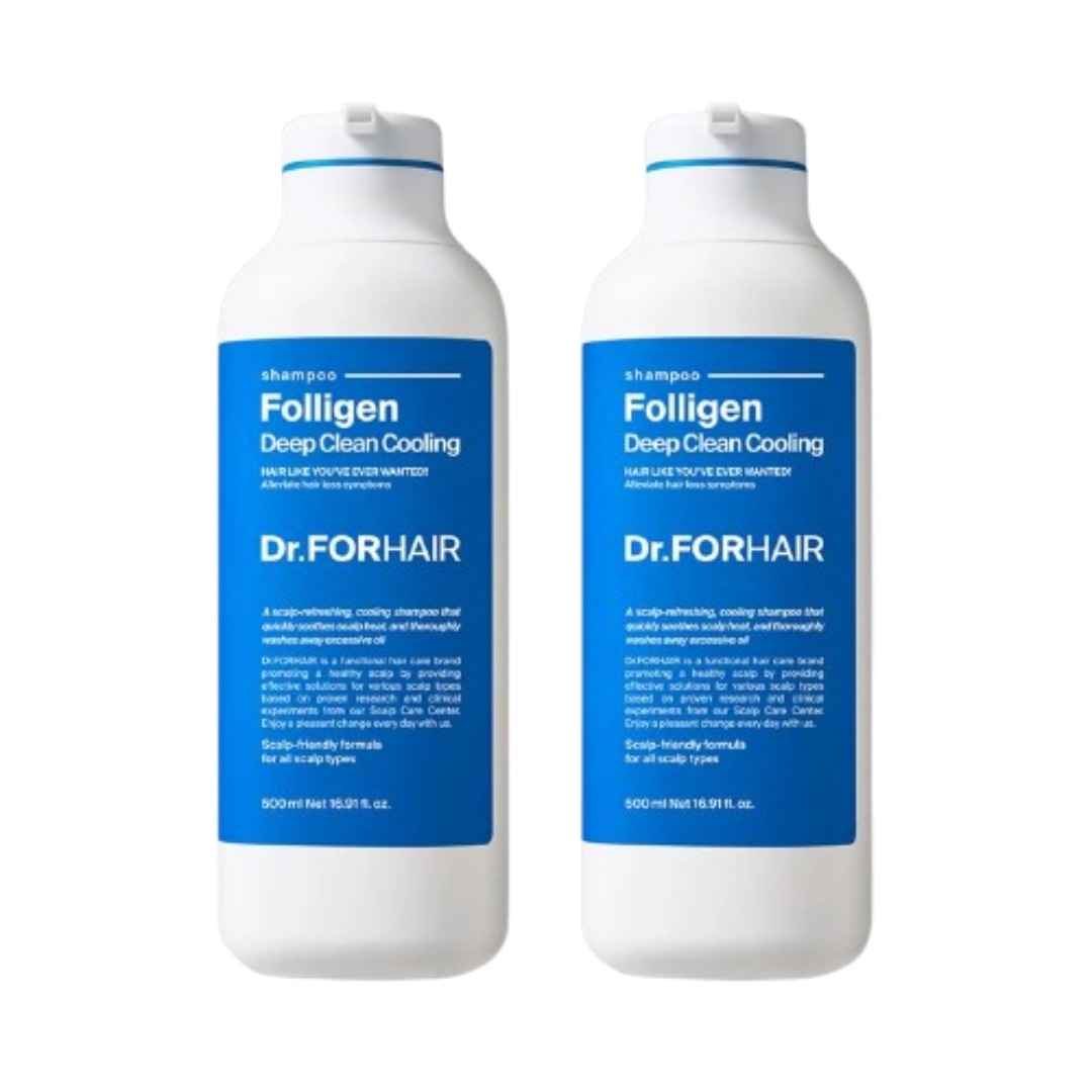 フォリジェン ディープクリーン クーリングシャンプー 500ml ×2本