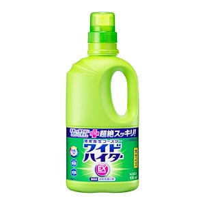 ワイドハイターEXパワー 衣料用漂白剤 見過ごせなくなった汚れやニオイ 洗剤にちょい足しで超絶スッキリ！！ 大本体930ml