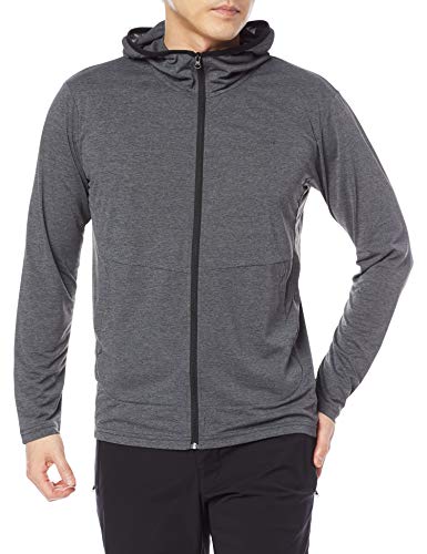 [フォックスファイヤー] シャツ 【5215140】【防虫】【スコーロン】【吸汗速乾】【UVカット】【パーカー】SC フーディ メンズ チャコール XL